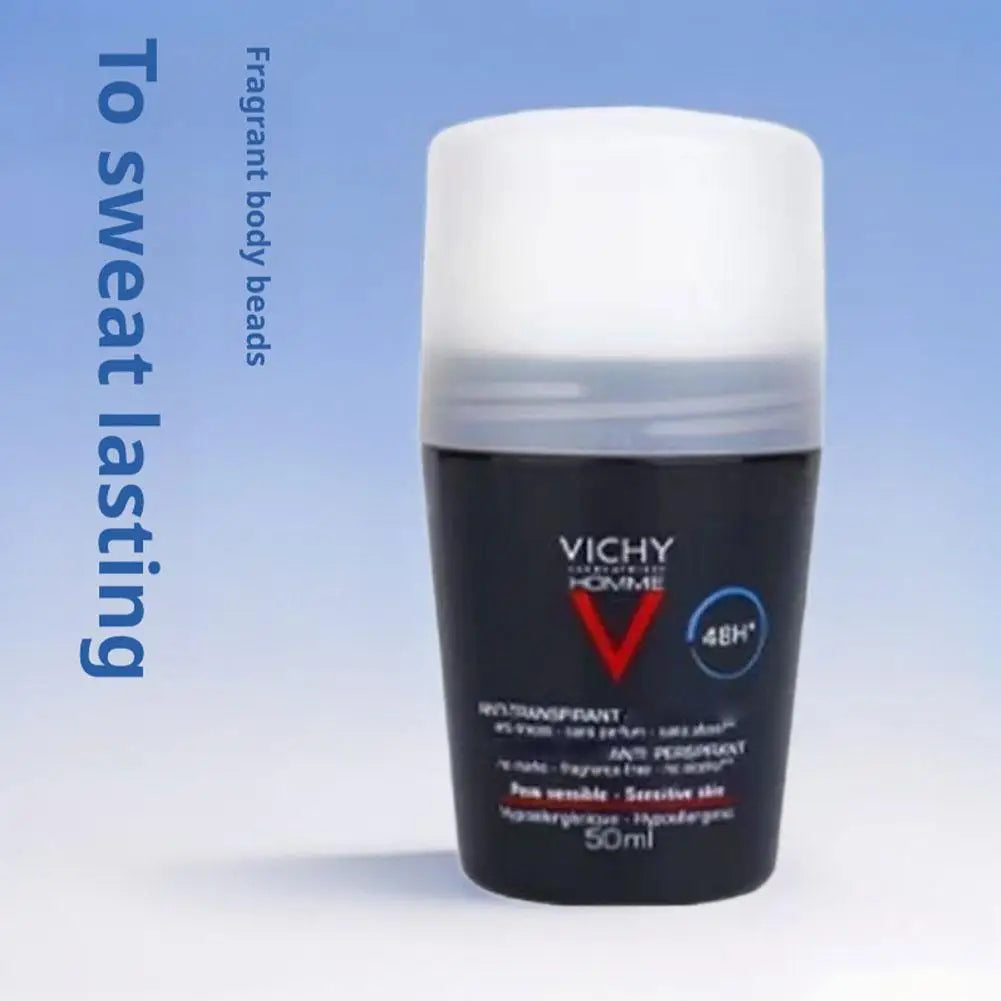 VICHY Antiperspirant Roll On Strong Comfortable Sweatproof Deodorants AntiSweating Remove Sweat Odor Maintain Fragrance Skincare