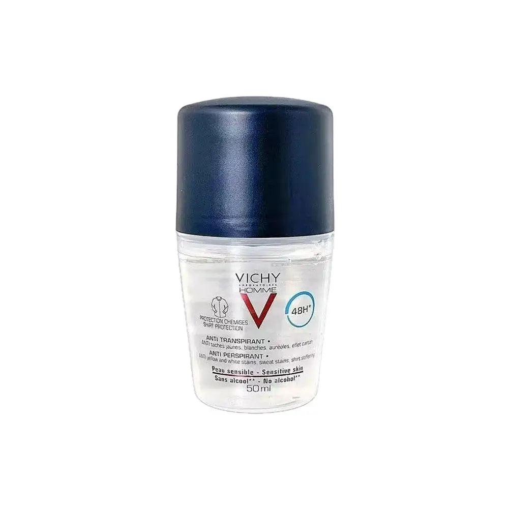 VICHY Antiperspirant Roll On Strong Comfortable Sweatproof Deodorants AntiSweating Remove Sweat Odor Maintain Fragrance Skincare